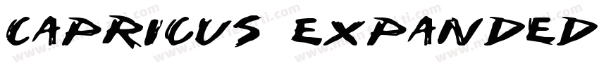 Capricus Expanded I字体转换